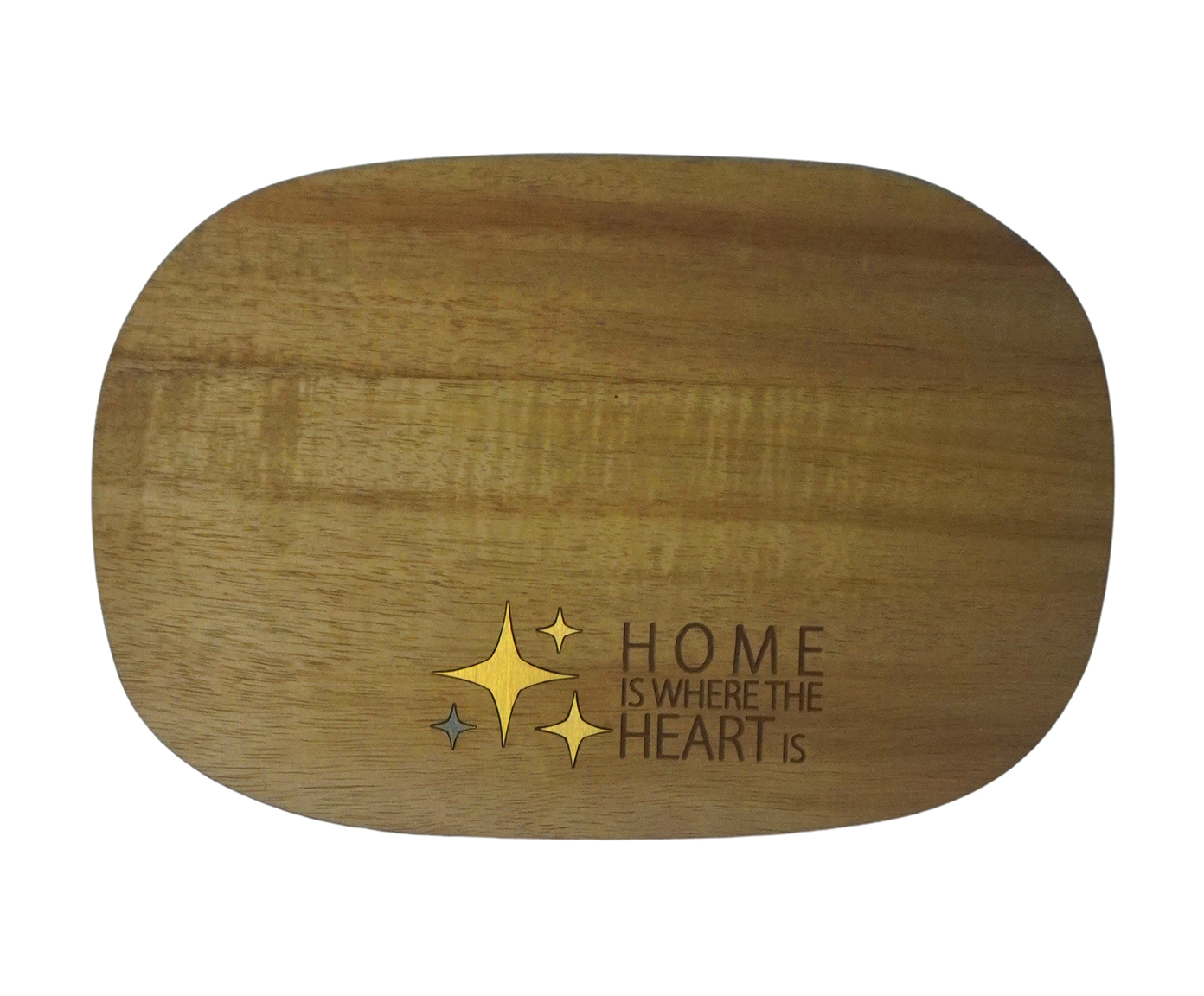 Bandeja Decorativa "Home is Where the Heart is" Pequena - image 0