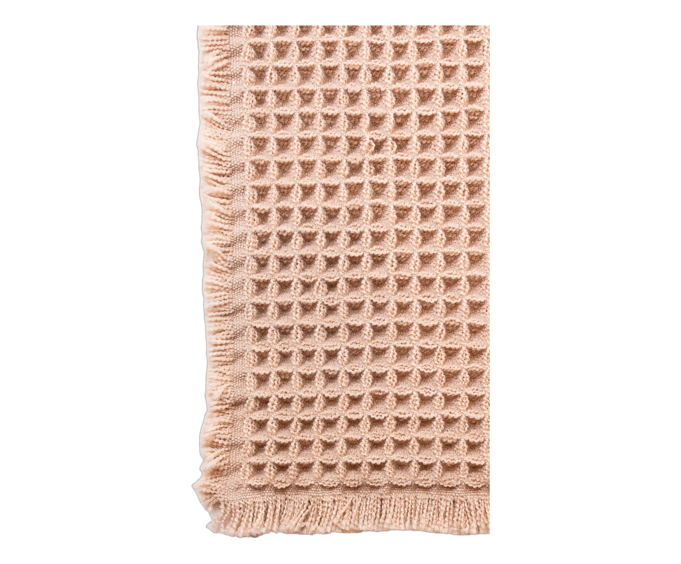 Tapete para Banheiro Waffle Chenille Bege image number 2