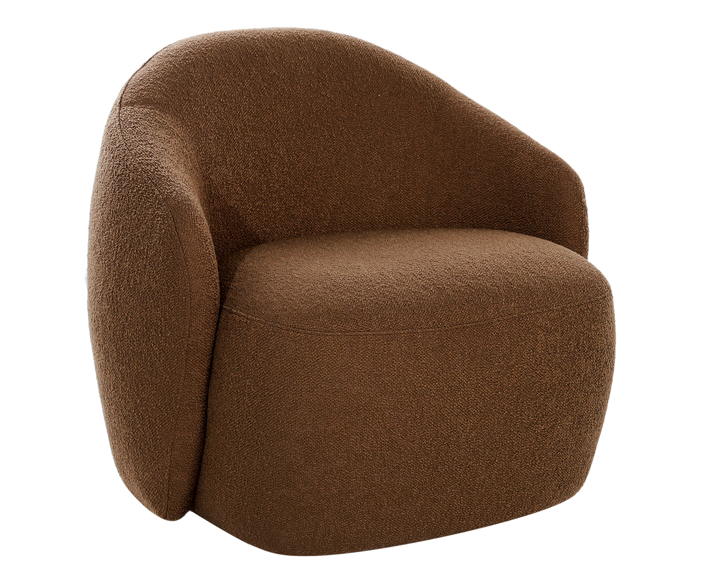 Poltrona Orin Boucle Marrom - image 0