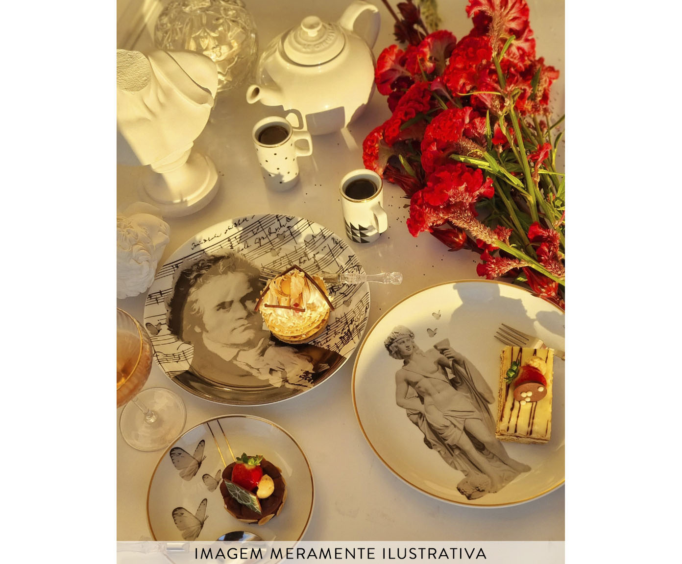 Prato de Porcelana Beethoven image number 4
