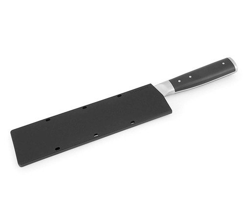 Faca de Corte em Inox Japanese Steel Preta image number 3