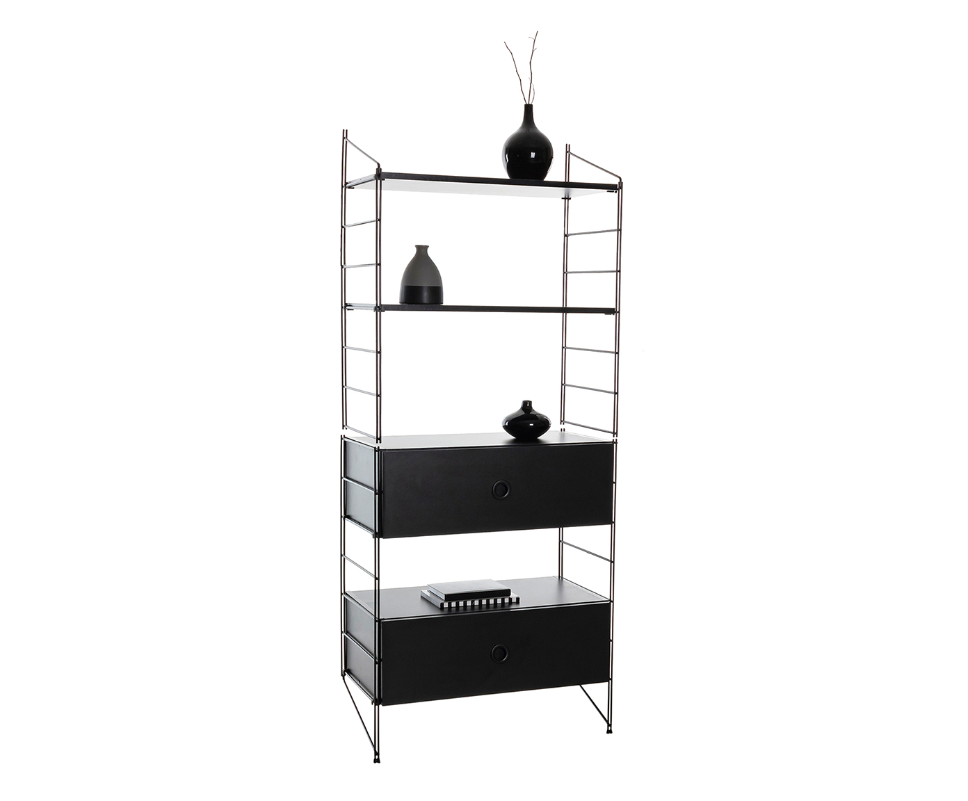 Estante com Gavetas Stella Preto image number 5