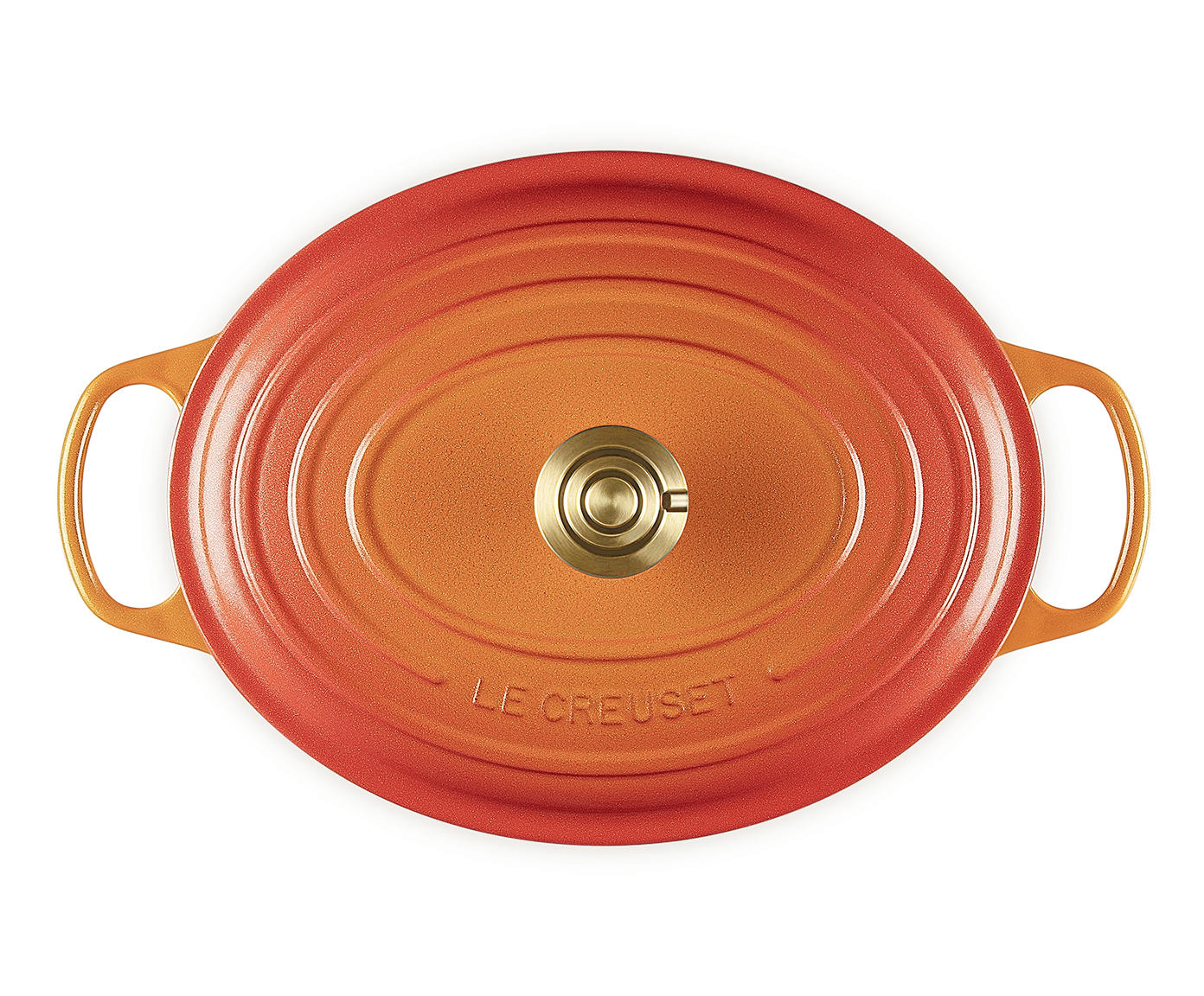 Panela Oval com Pegador Dourado Signature Flamme Dor&eacute;e - 31cm image number 2