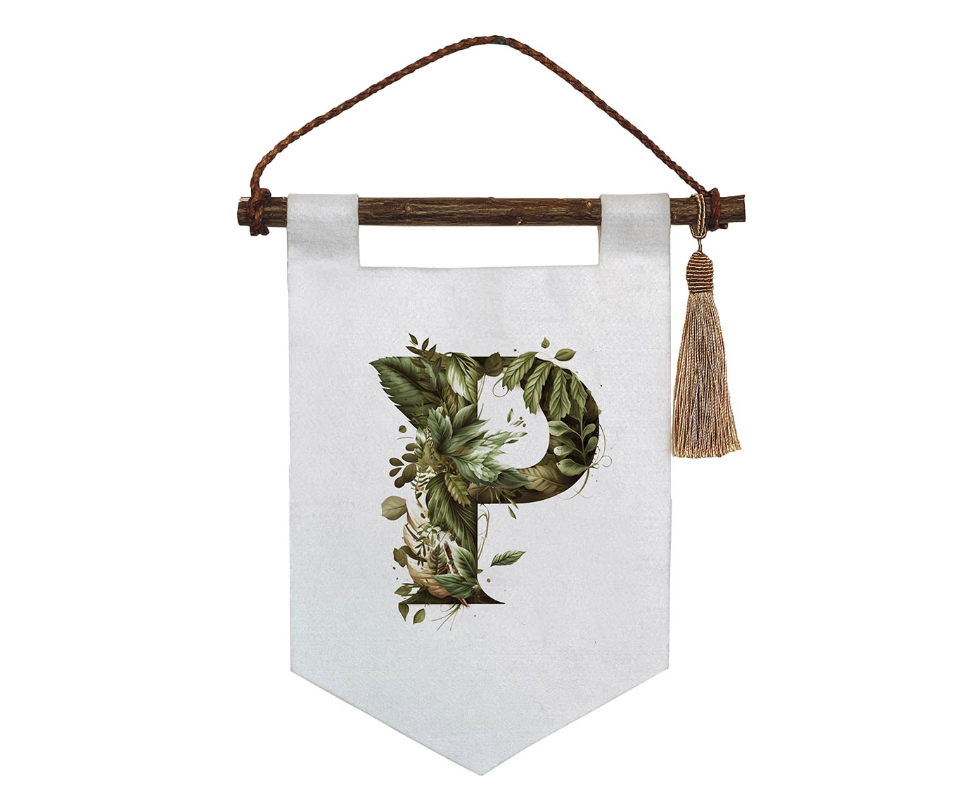 Fl&acirc;mula Monograma Bot&acirc;nico 'P' - image 0