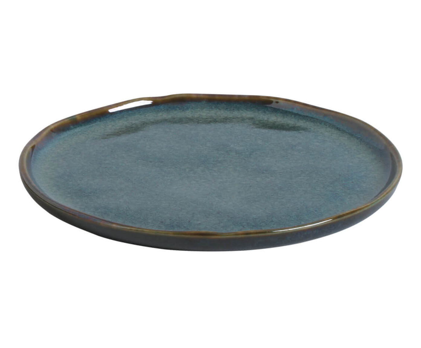 Jogo de Pratos para P&atilde;o Bio Oceano Azul - image 1