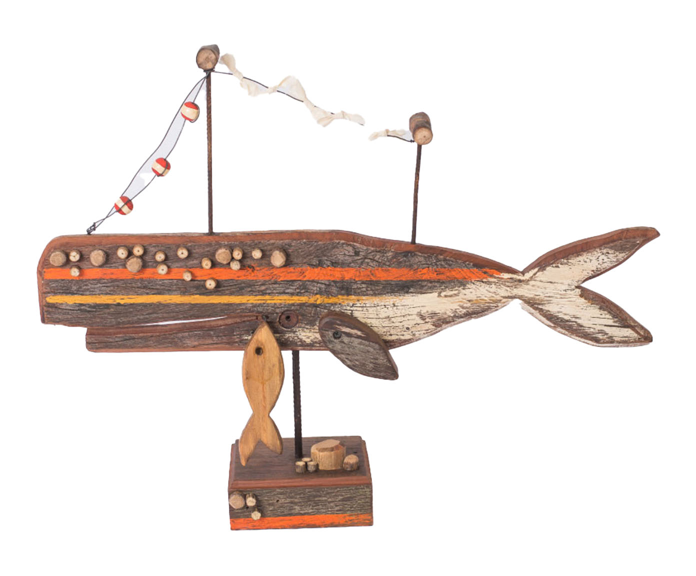 Escultura Baleia Veleiro - image 0