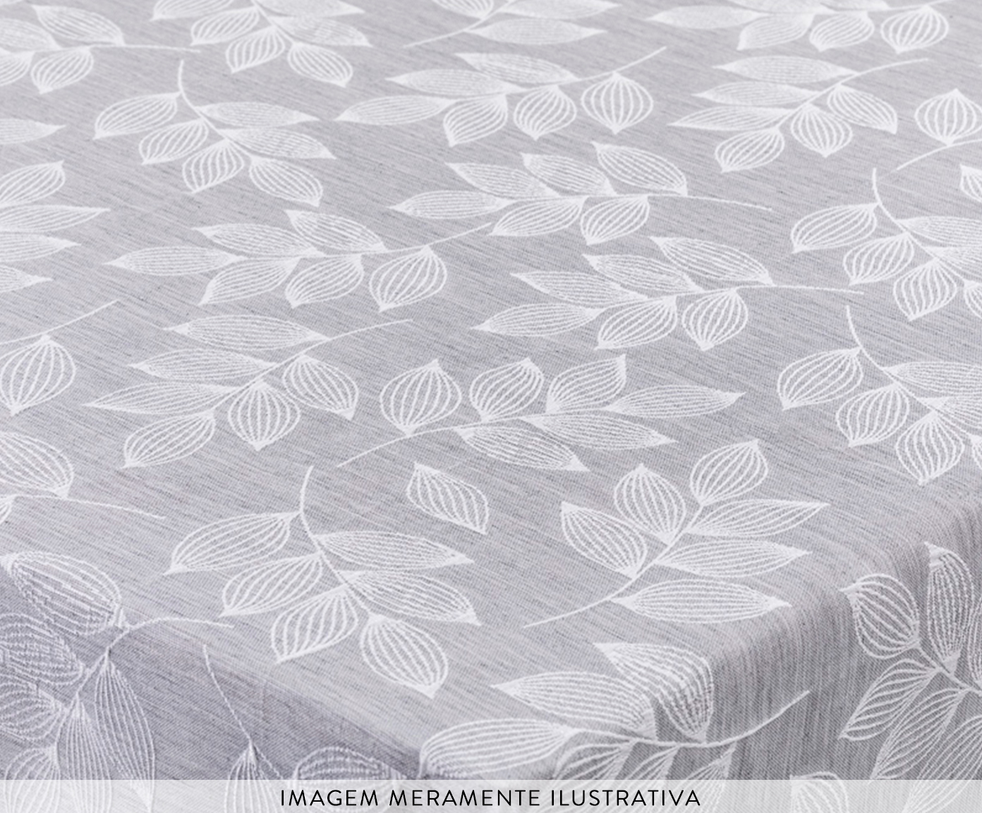 Toalha de Mesa Imperme&aacute;vel Cinza - image 1