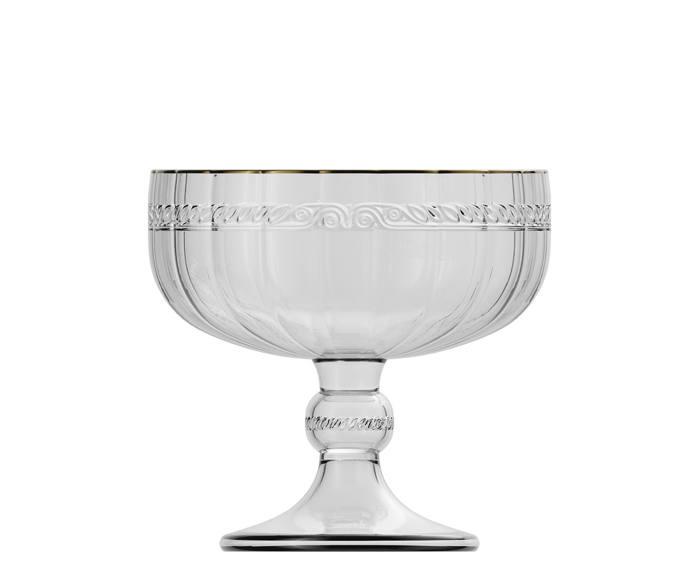 Ta&ccedil;a para Sobremesa com Fio de Ouro Imperial image number 2