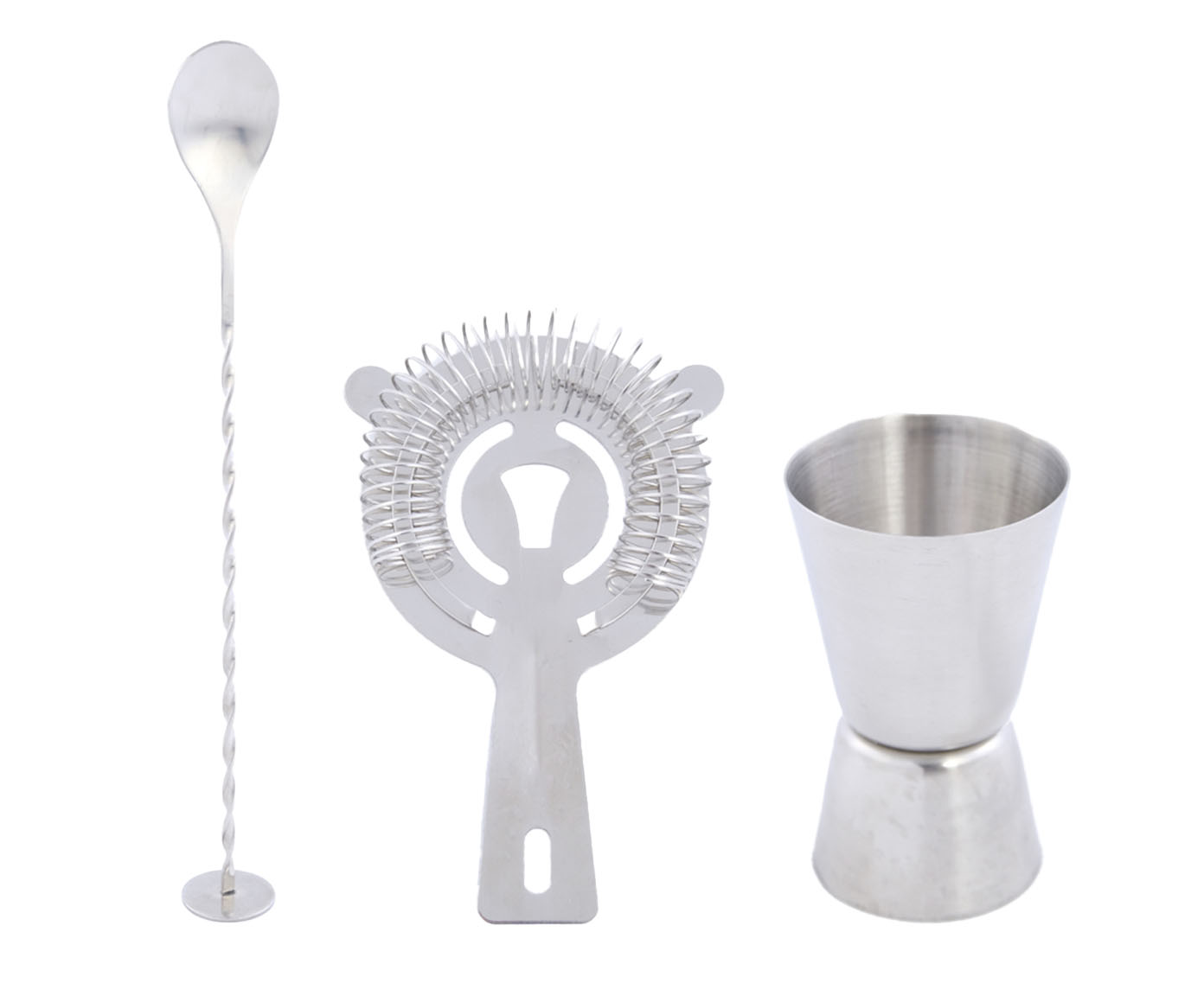 Kit Drink A&ccedil;o Inox Prata - image 0