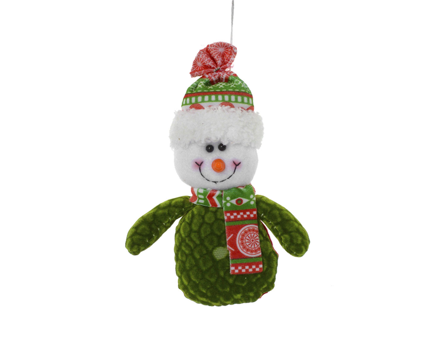 Adorno de Pendurar Boneco de Neve Su&eacute;ter - image 0