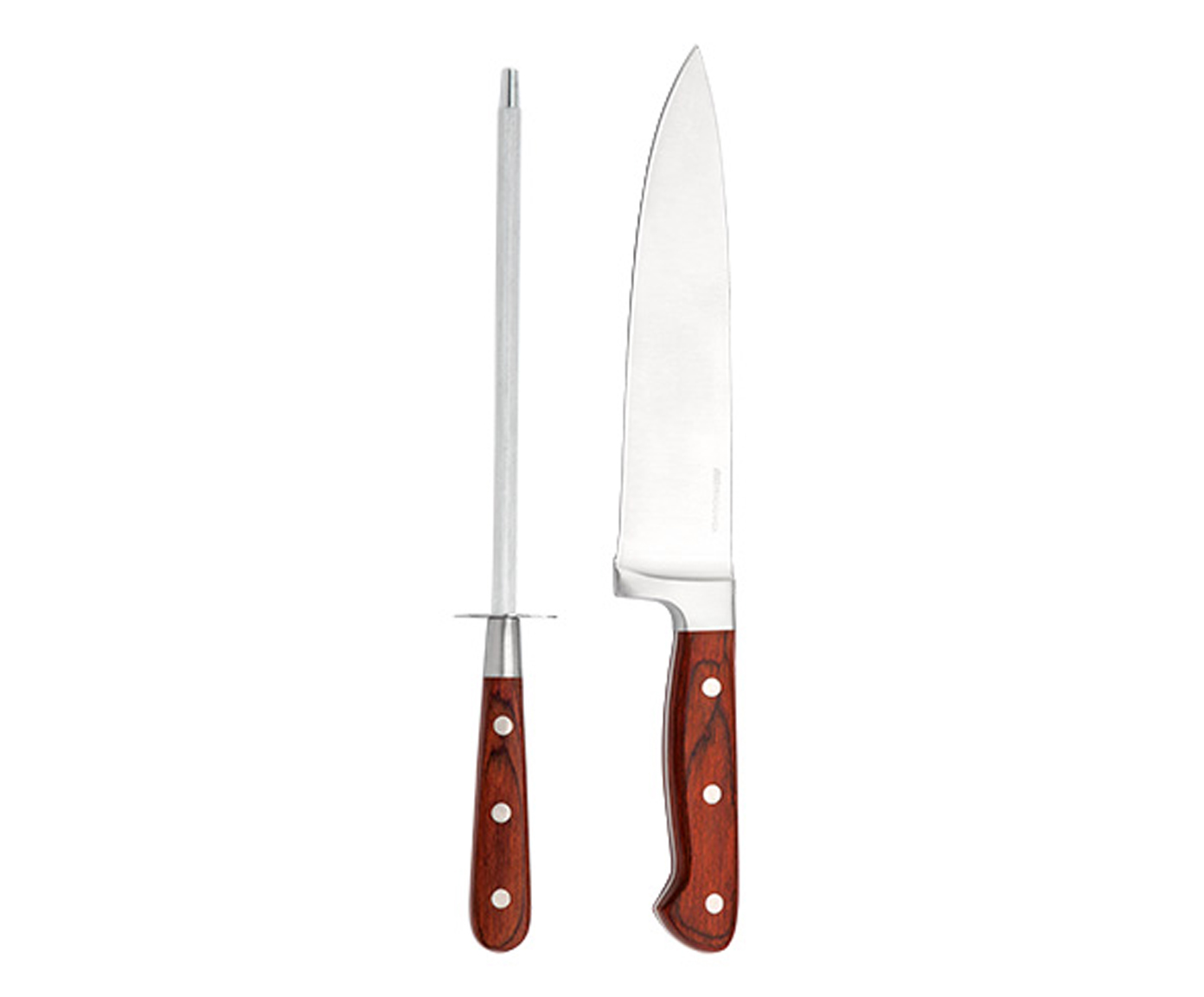 Jogo para Churrasco em Inox Hanzo Wood Marrom - image 0
