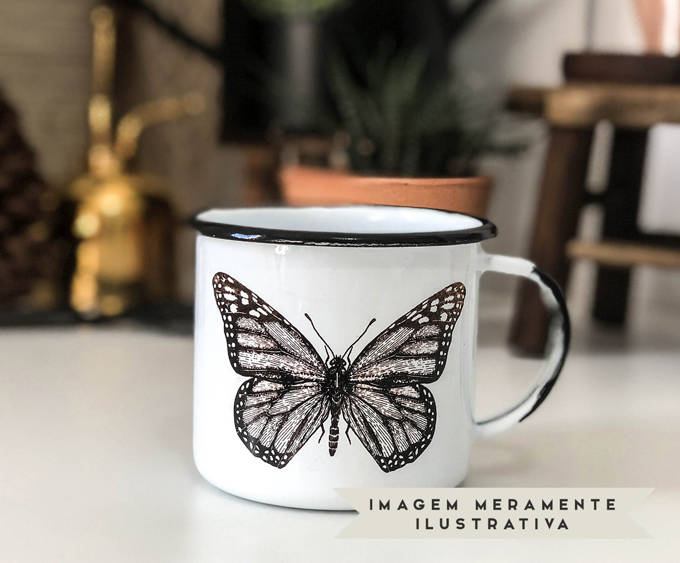 Caneca Borboleta - image 1