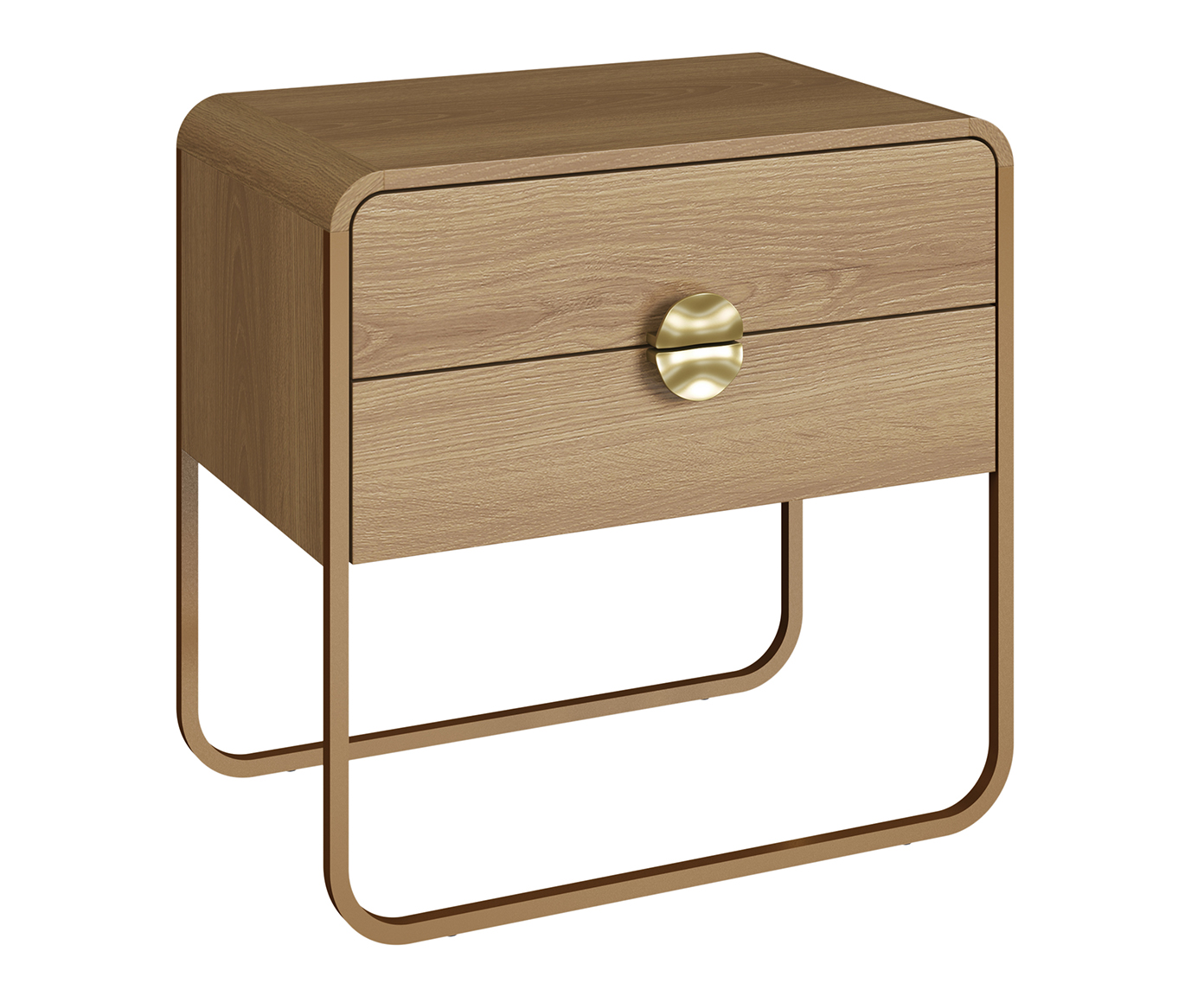 Mesa de Cabeceira Luna II- Hanover - image 1