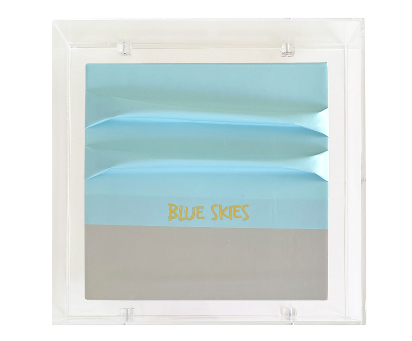 Quadro Blue Skies - 21X21X4cm - image 0
