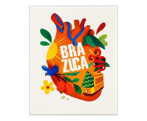 Azulejo Decorativo Brazuca Desenho - image 0
