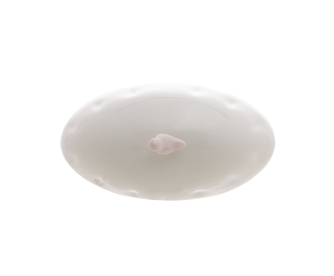 Manteigueira de Porcelana Birds Branco image number 3