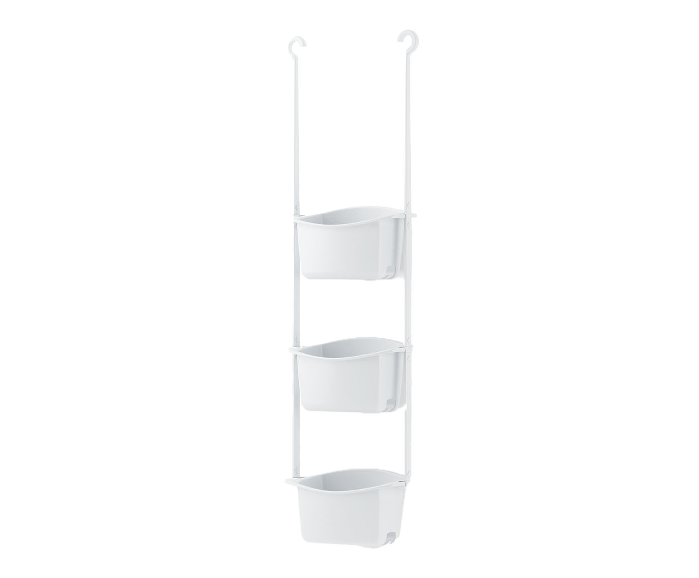 Cesto Organizador de Ducha Flex - Branco - image 0