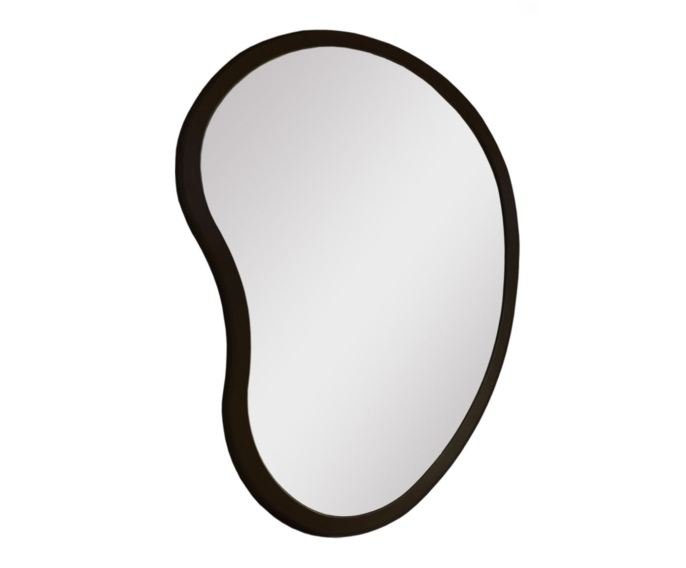 Espelho de Parede Org&acirc;nico Egg Preto - image 1