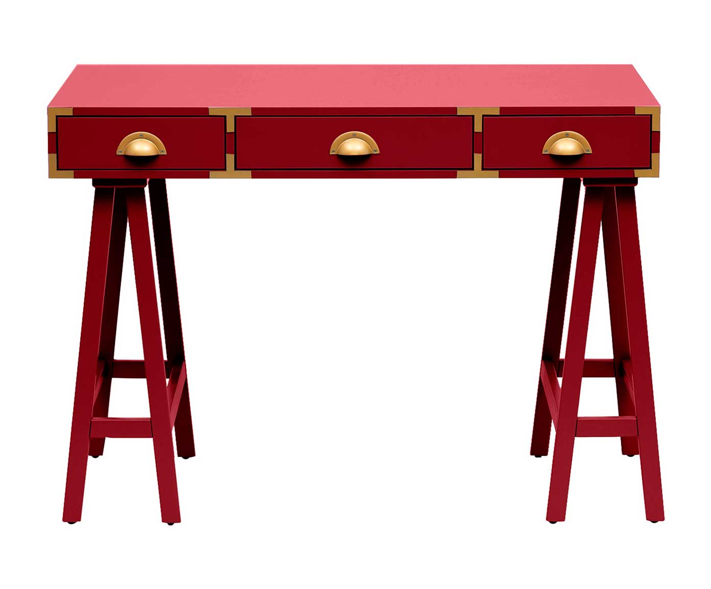 Escrivaninha Cavalete Firebrick - Vermelho - image 1