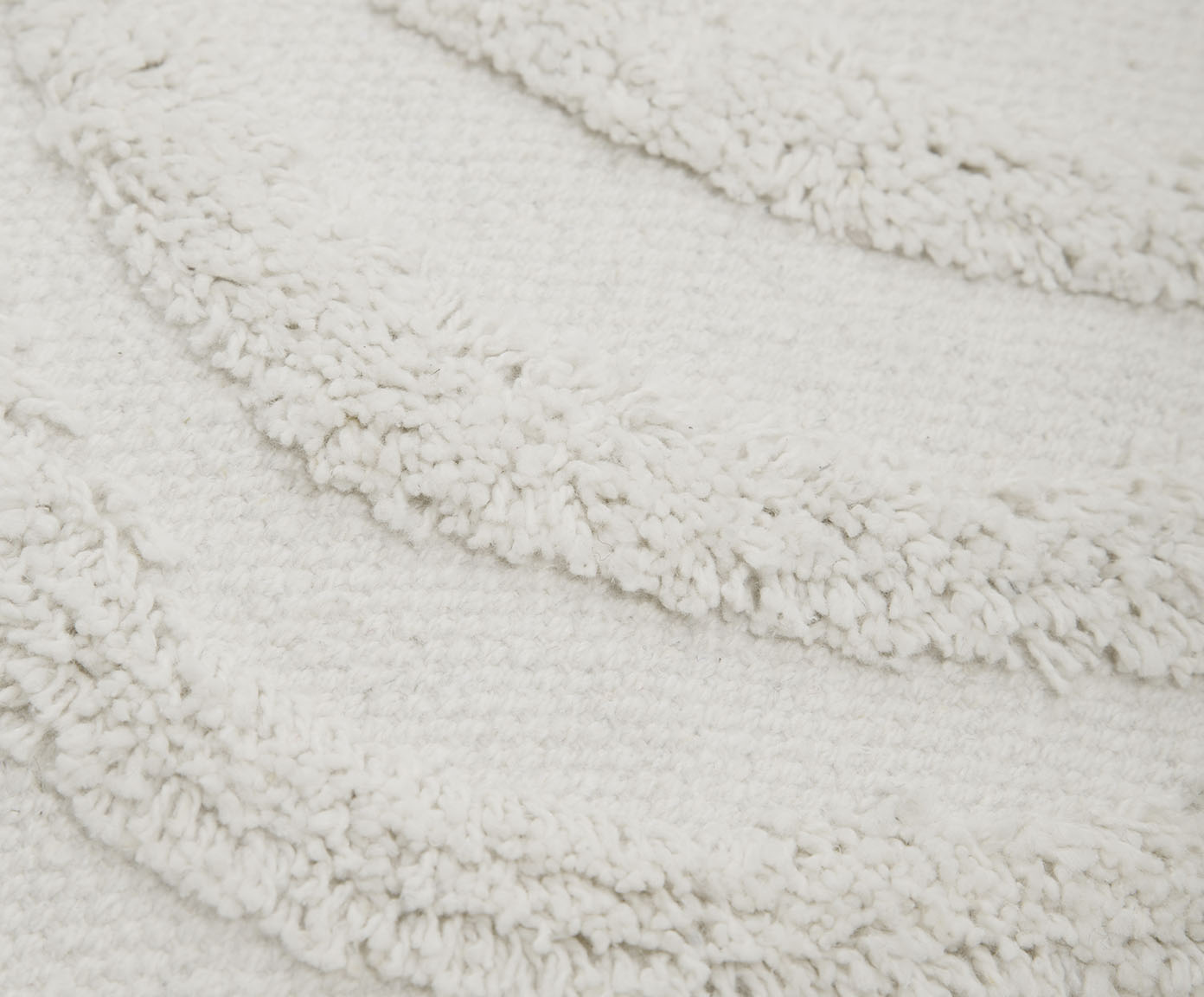 Capa de Almofada Algod&atilde;o Ondas Tufting Off-White image number 3