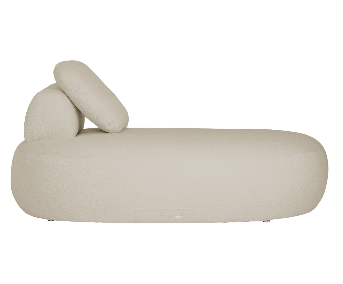 Sof&aacute; M&oacute;dulo Chaise Esquerdo Laguna by Elle - Boucle Bege - image 1