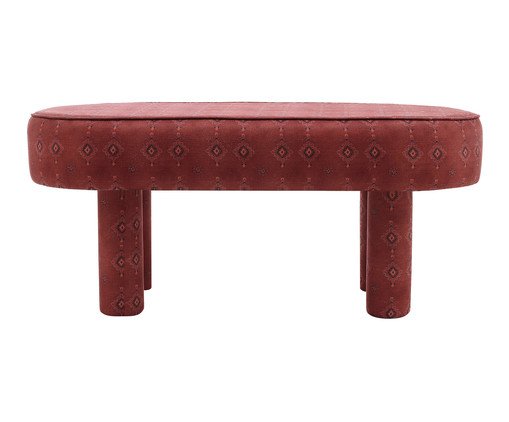 Puff Oval Bold Estampado Boho image number 2