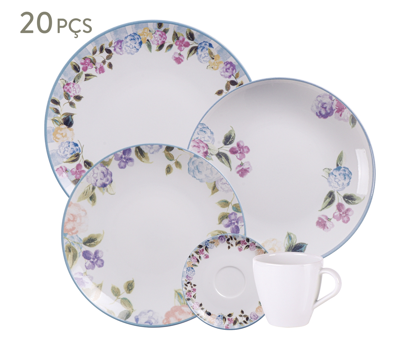 Aparelho de Jantar de Porcelana Aura - image 0