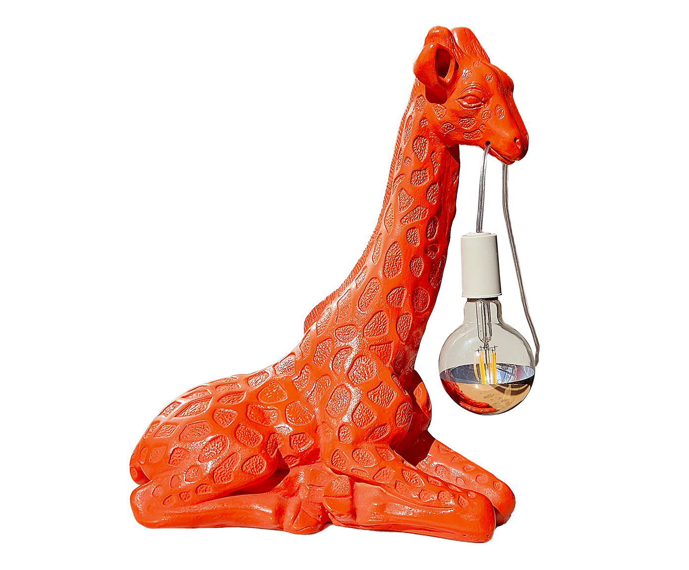 Lumin&aacute;ria Girafa Que Leva Luz Laranja - image 0
