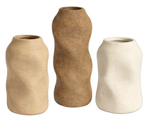 Jogo de Vasos em Cer&acirc;mica Guarani - image 0