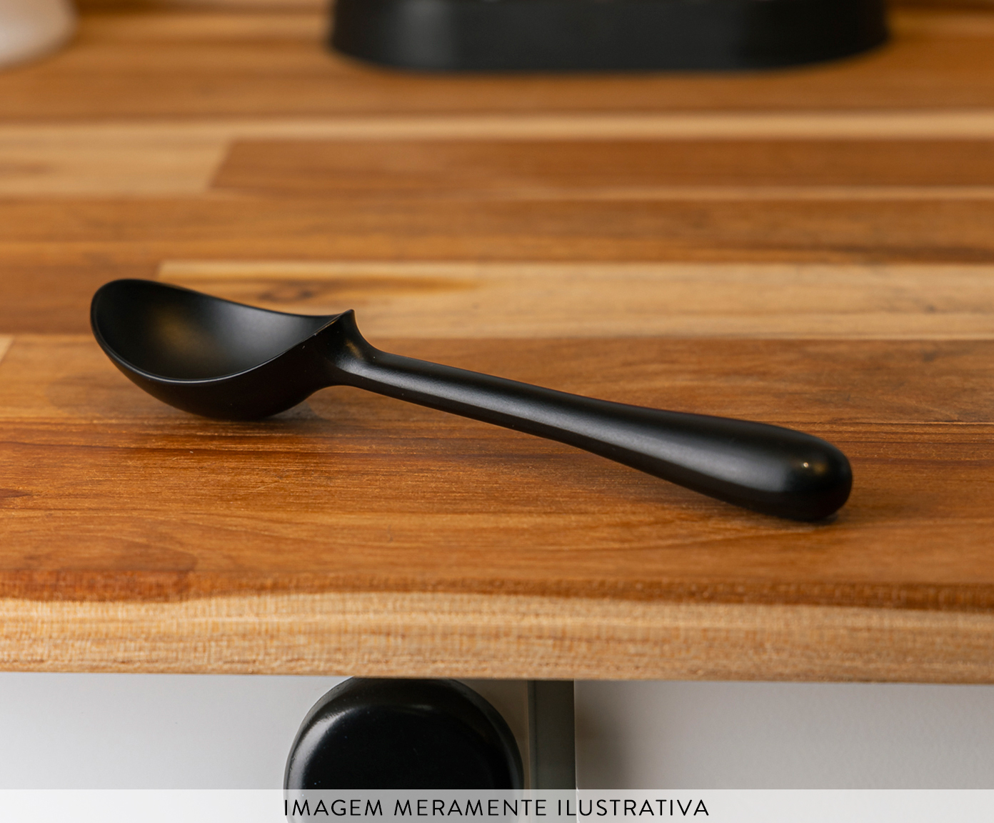 Colher para Sorvete Chef Pro Preto image number 3