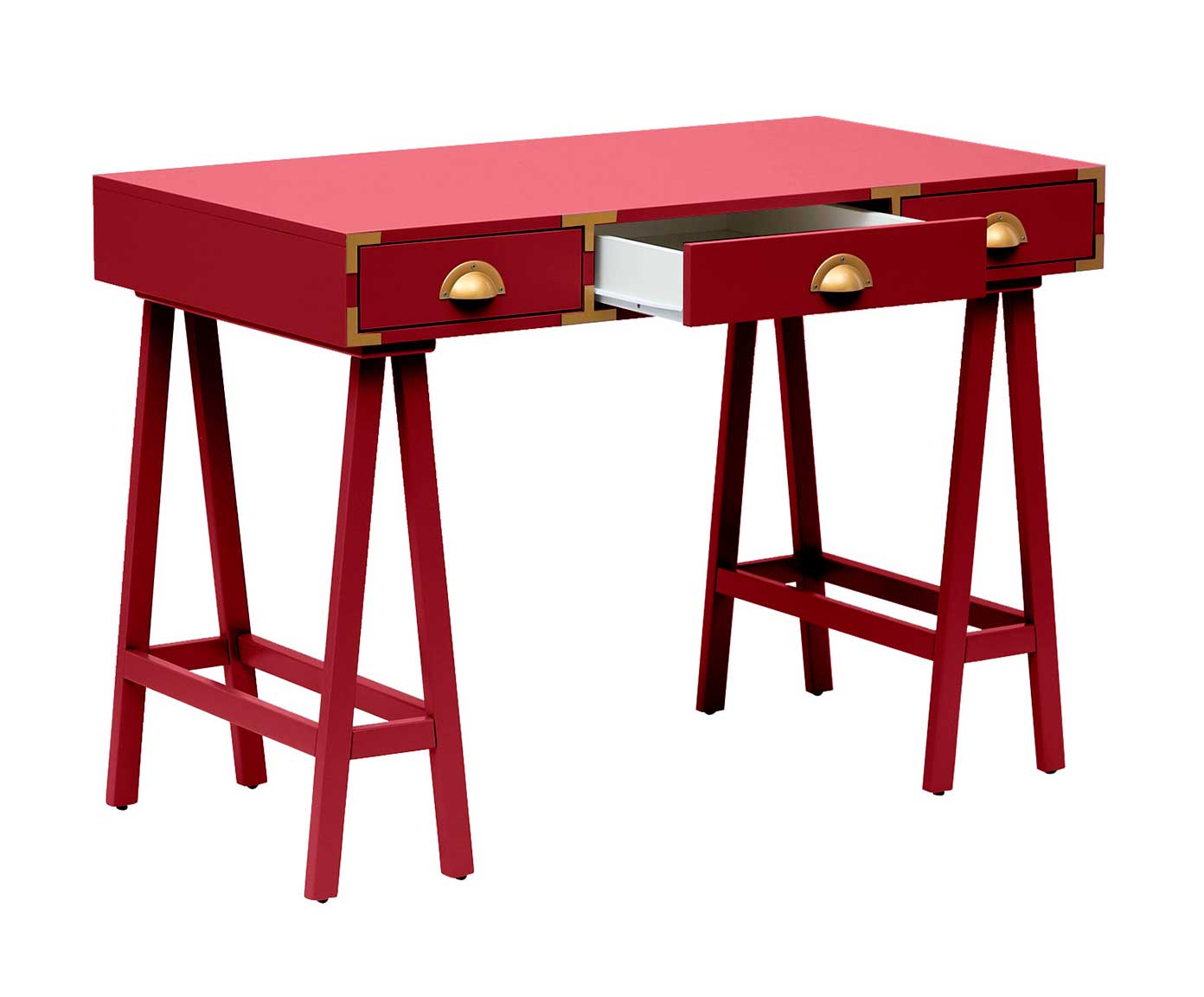 Escrivaninha Cavalete Firebrick - Vermelho image number 4