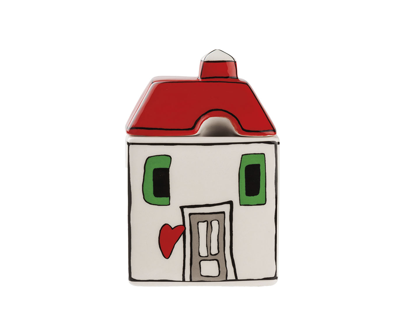 A&ccedil;ucareiro de Ceramica Le Casette Vermelho - image 0