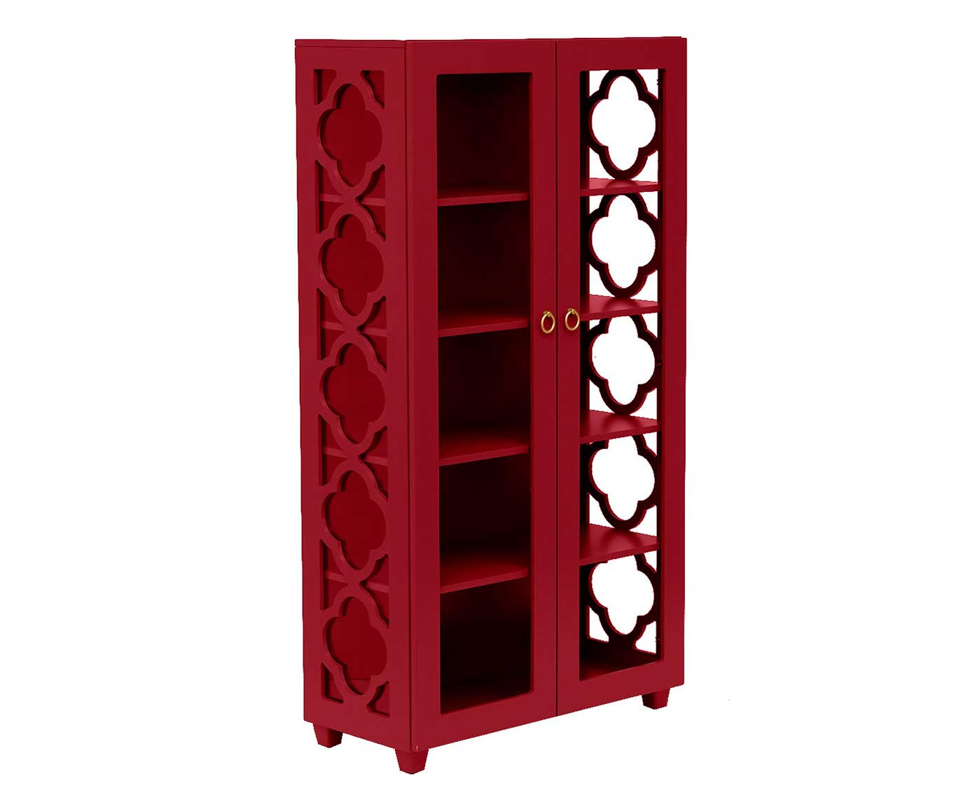 Cristaleira Portal Firebrick - Vermelho - image 0