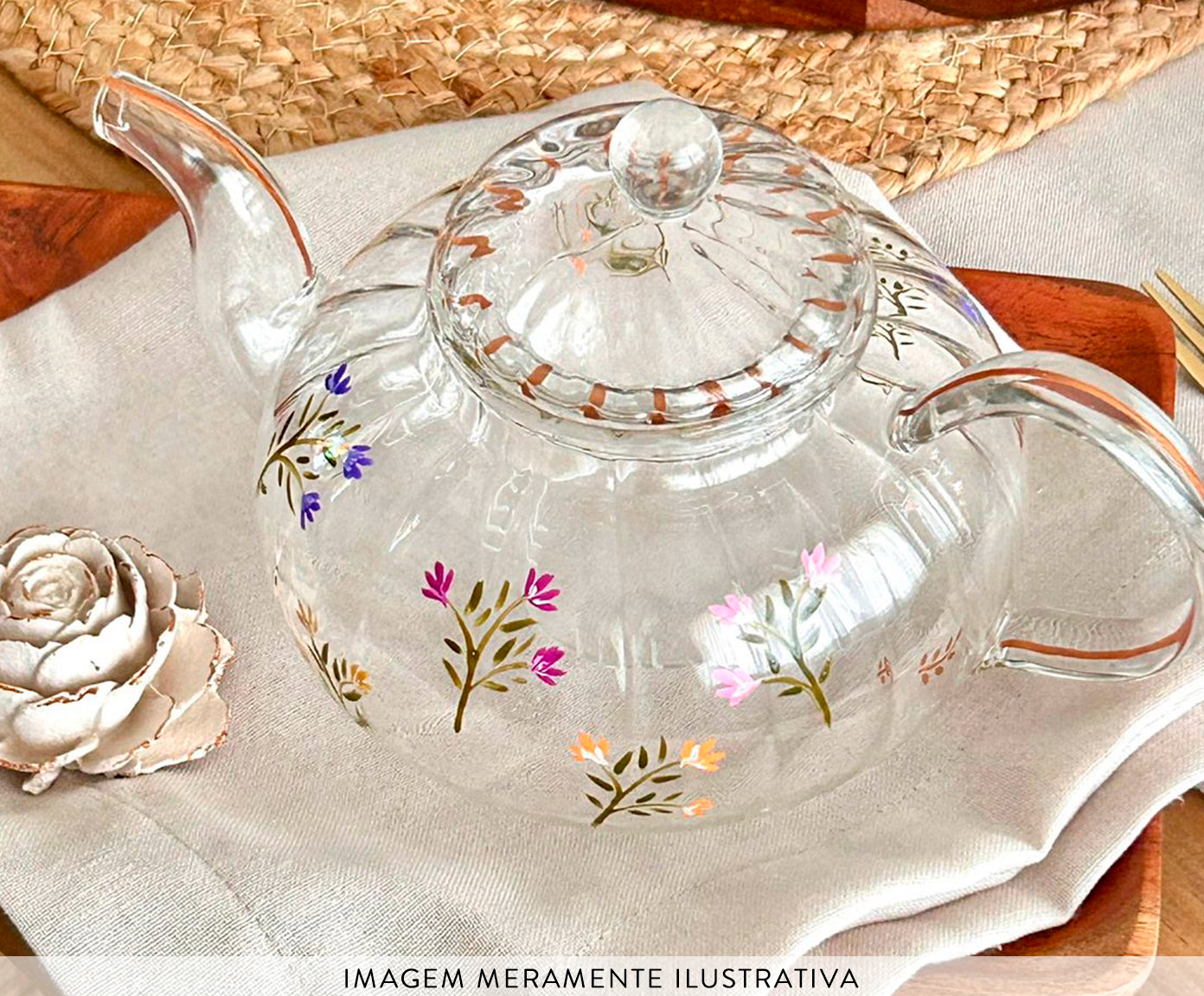 Chaleira Wildflowers - 800ml - image 1