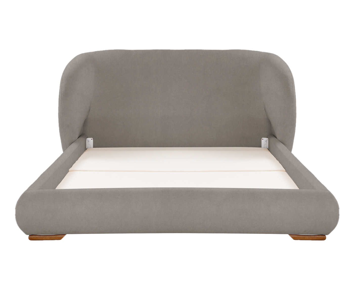 Cama Lumie Veludo Soft Cinza image number 0
