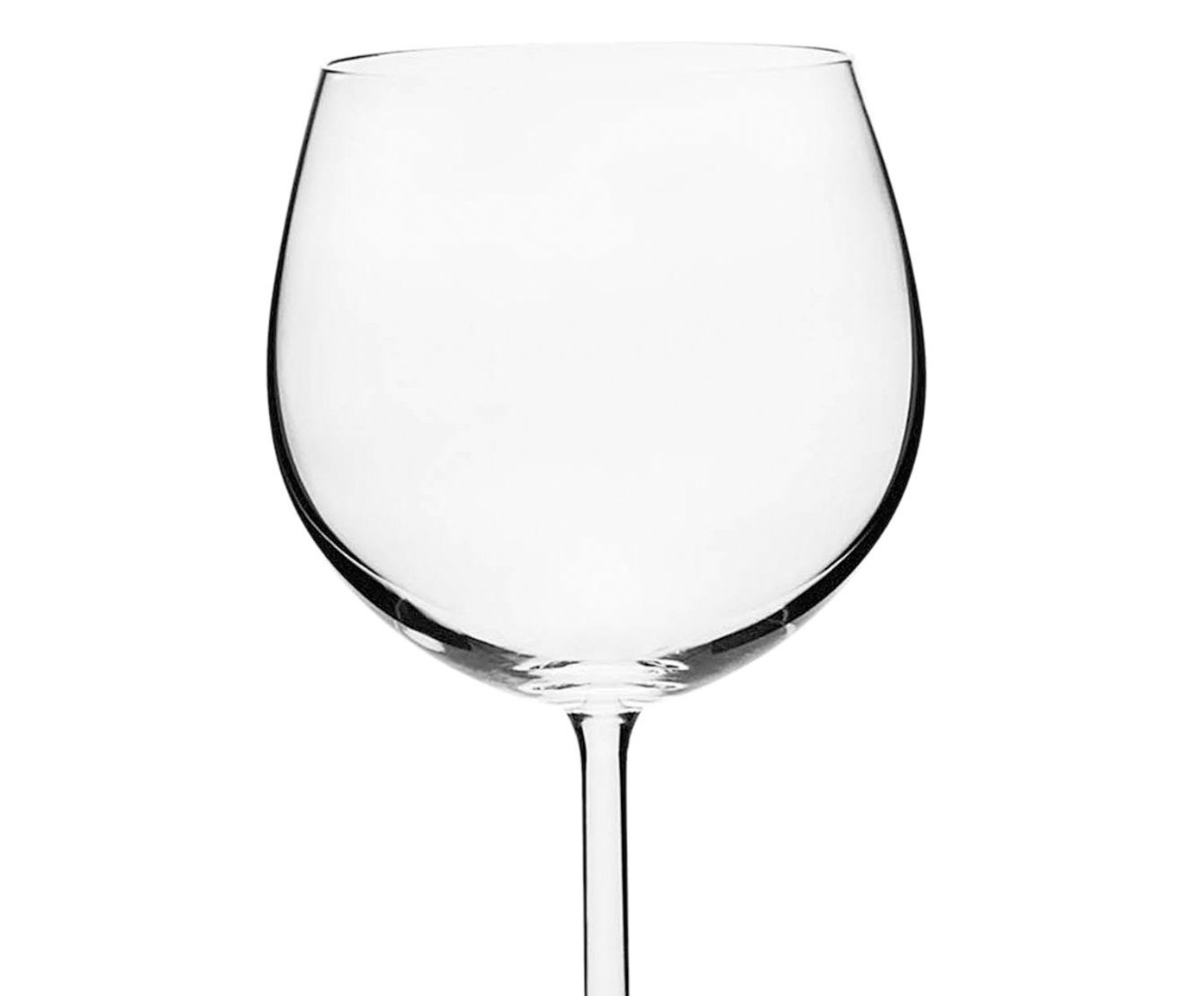Jogo de Ta&ccedil;as para Vinho Burgundy em Cristal Eva - image 1