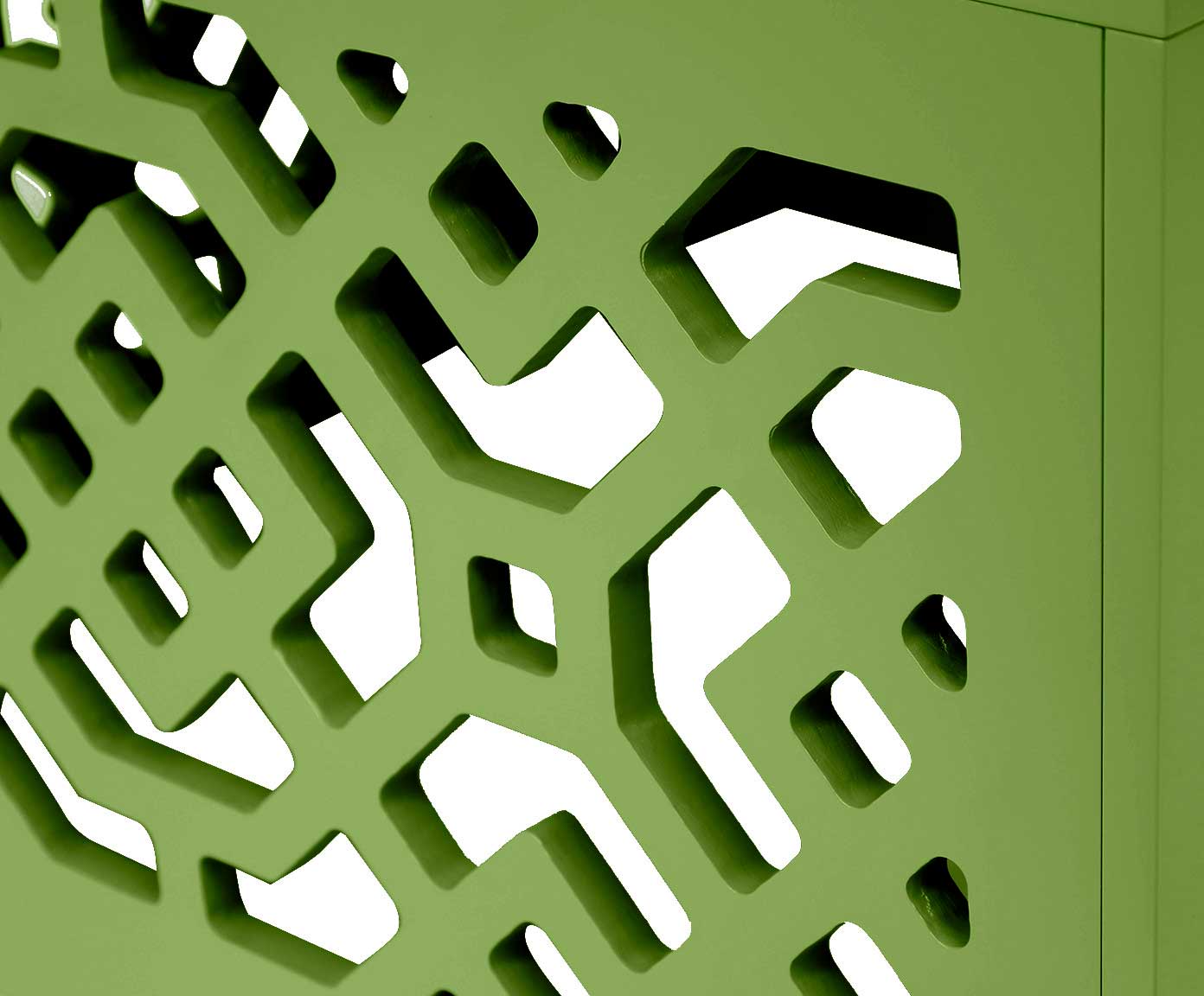 Mesa de centro Muxarabi Olivedrab - Verde Musgo image number 3
