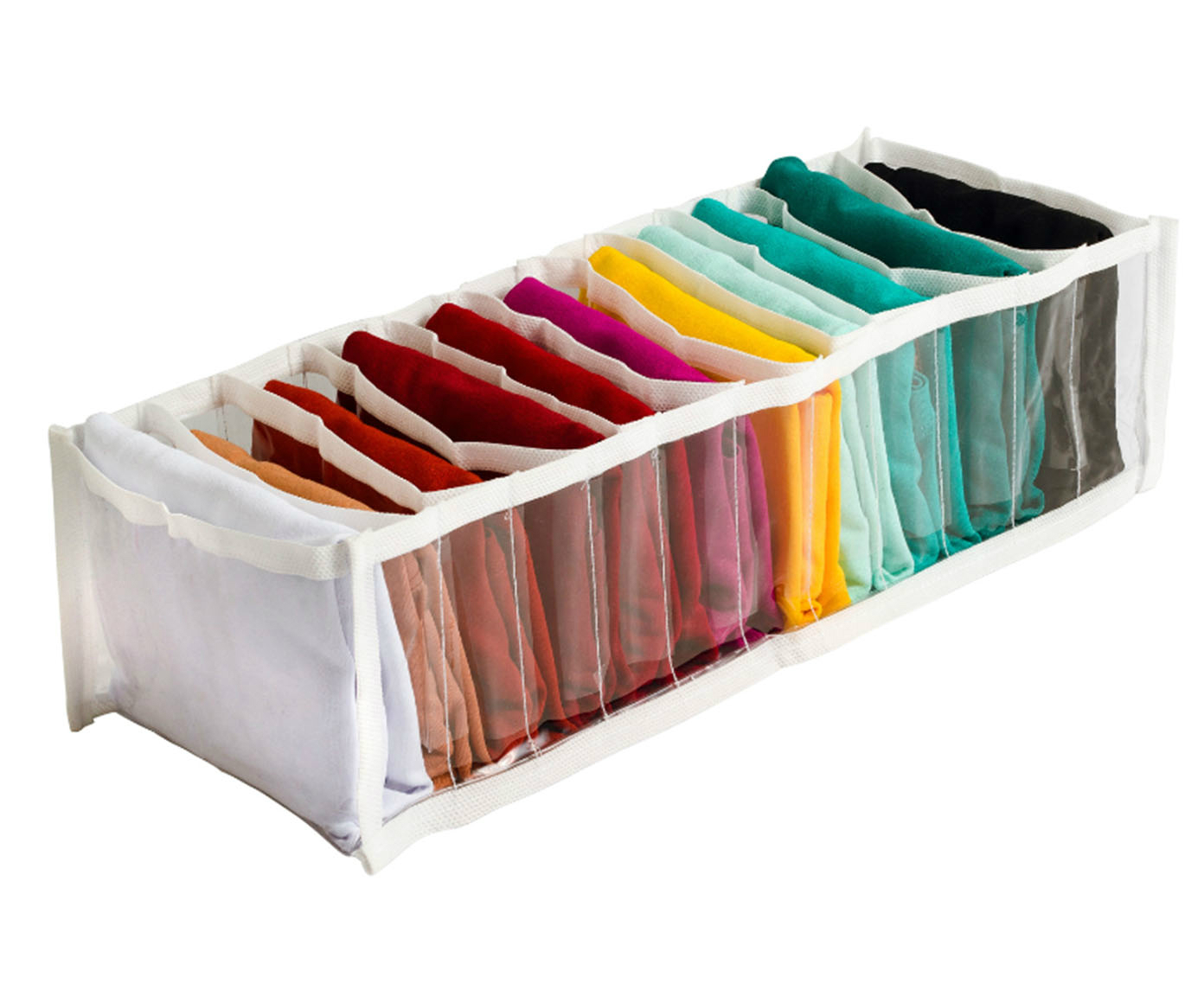 Organizador Colmeia Cristal Premium P Branco - image 0