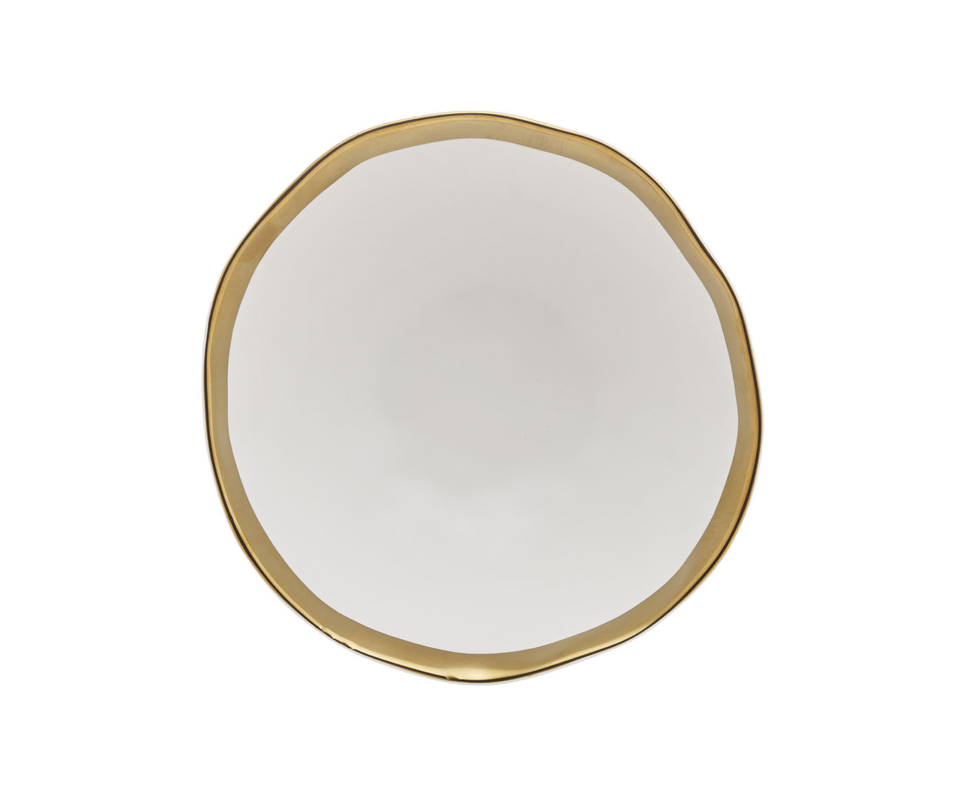 Bowl Dubai Branco e Dourado image number 2