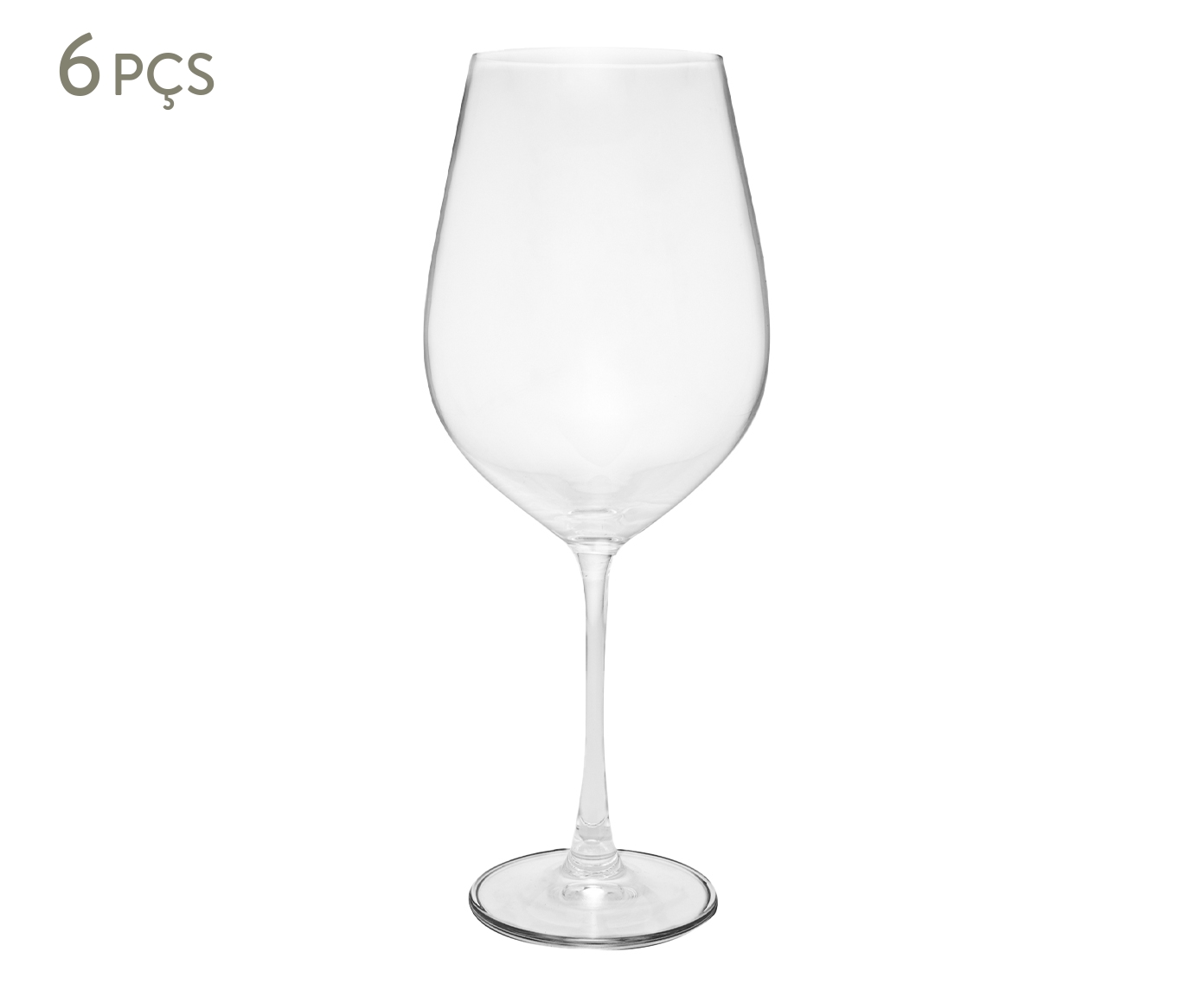 Jogo de Ta&ccedil;as de Vinho em Cristal Columba - image 0