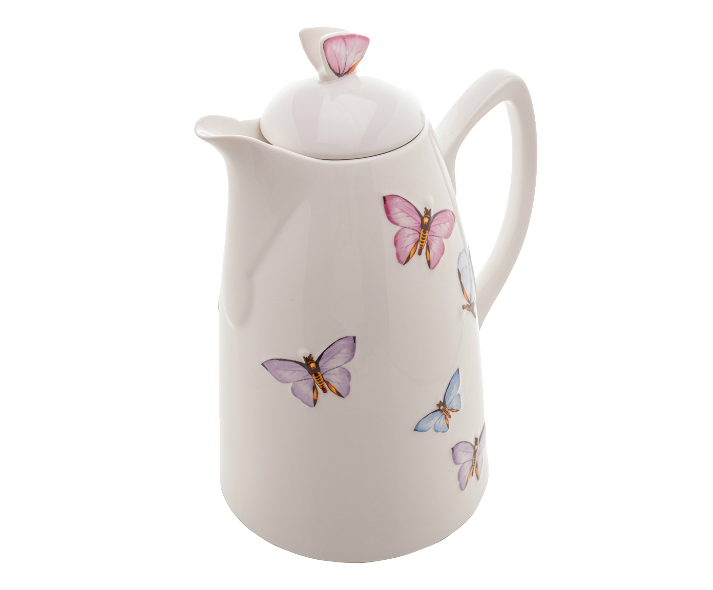 Garrafa T&eacute;rmica em Porcelana Borboletas - image 1