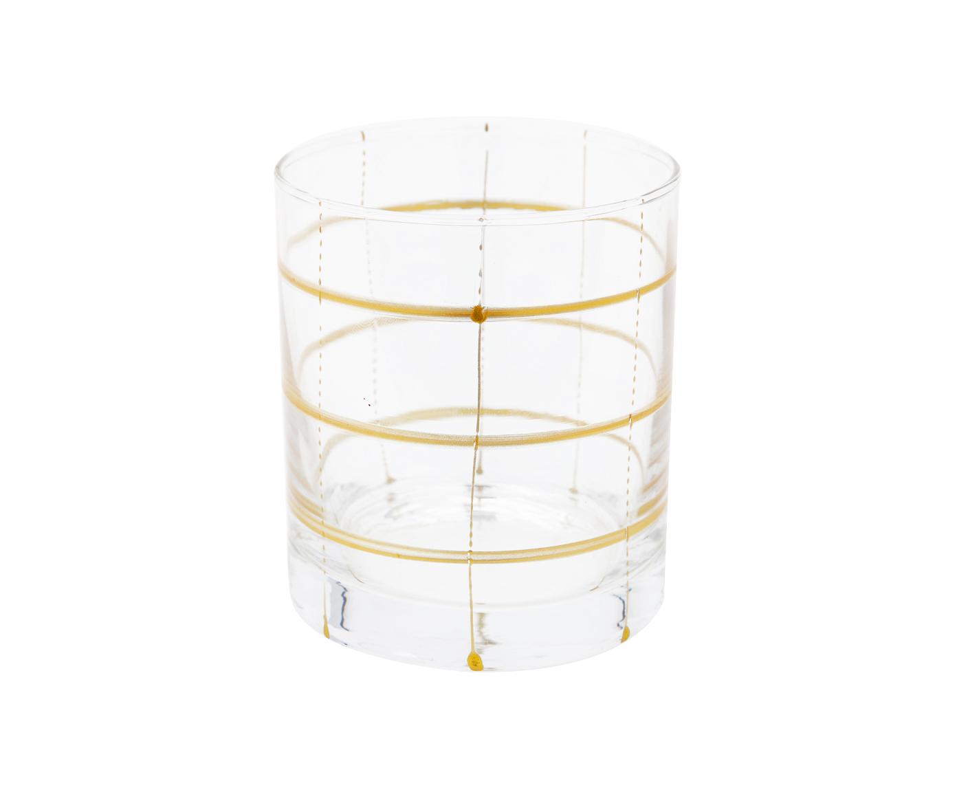 Copo Grid Dourado image number 2