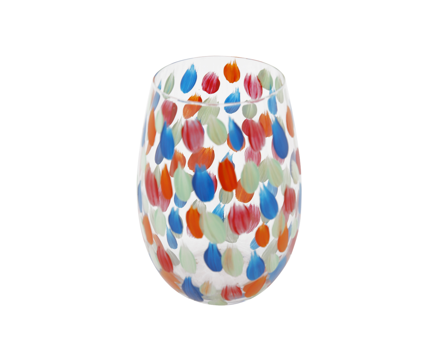 Copo em Cristal Confeti Colorido image number 2