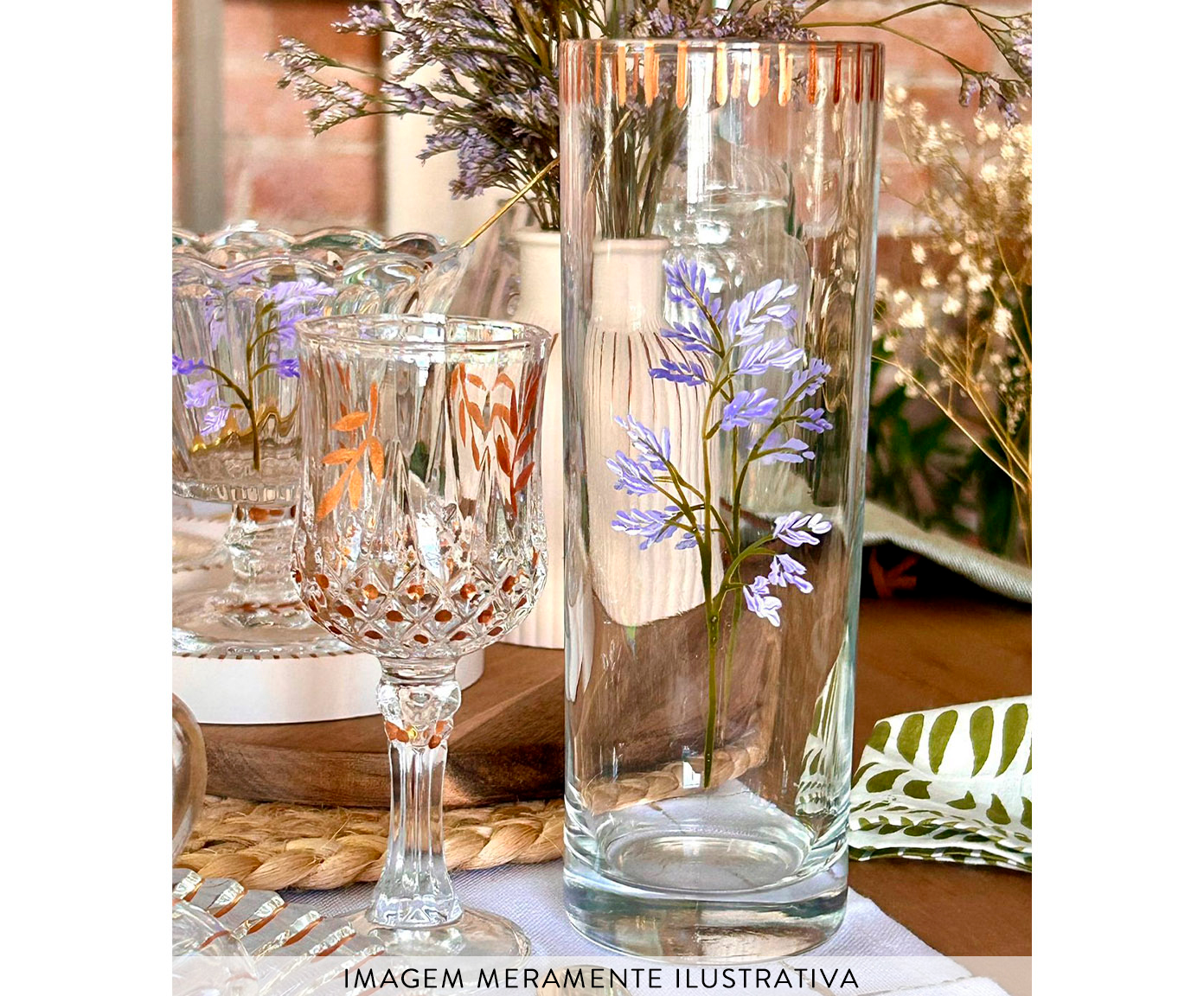 Jogo de Copos para Drink Long Limonium - 300ml - image 1