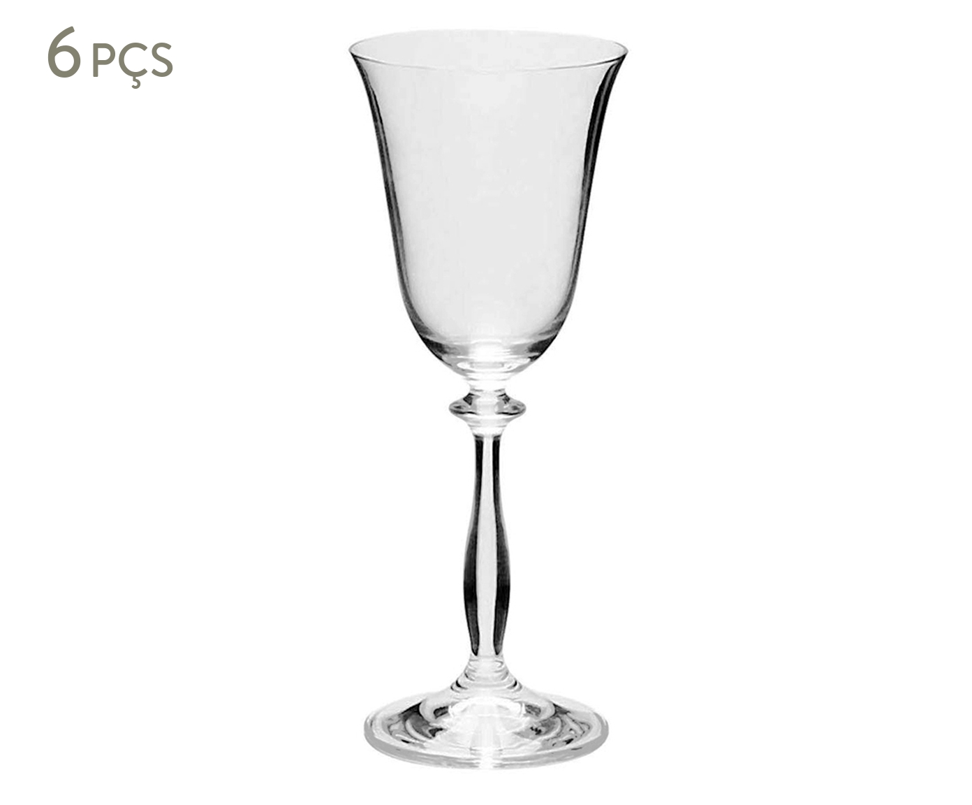 Jogo de Ta&ccedil;as para Vinho Branco em Cristal Angela - image 0