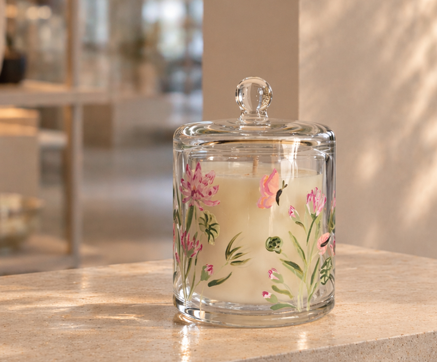 Vela Perfumada com Cloche Garden image number 2