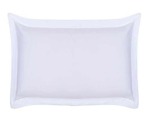 Fronha Avulsa Linen Liege Ajour Branco - image 0