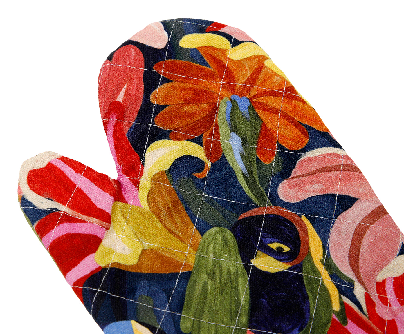 Luva de Cozinha Estampada Floral image number 3