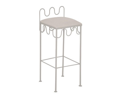 Banqueta Pop Indoor Ondas -  Fendi - image 0