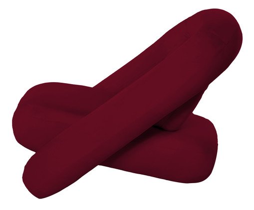 Poltrona Adele Veludo Bord&ocirc; image number 2